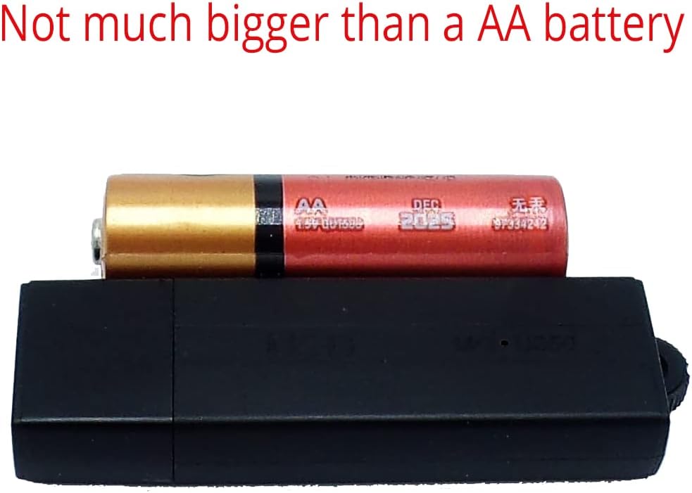 Voice Activated Audio Recorder | Discreet USB Flash Drive Spy Device
