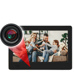 Spy Camera Digital Photo Frame/Clock with 1080P WiFi Professional-Grade