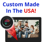 Spy Camera Digital Photo Frame/Clock with 1080P WiFi Professional-Grade