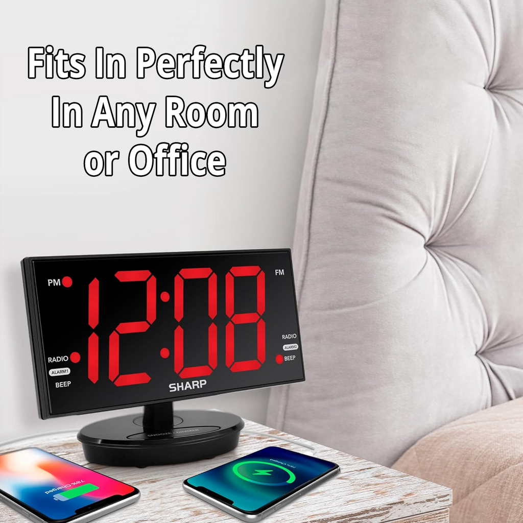 Wireless Hidden Camera 1080P Wi-Fi Clock Camera with Motion Detection & 128GB Storage